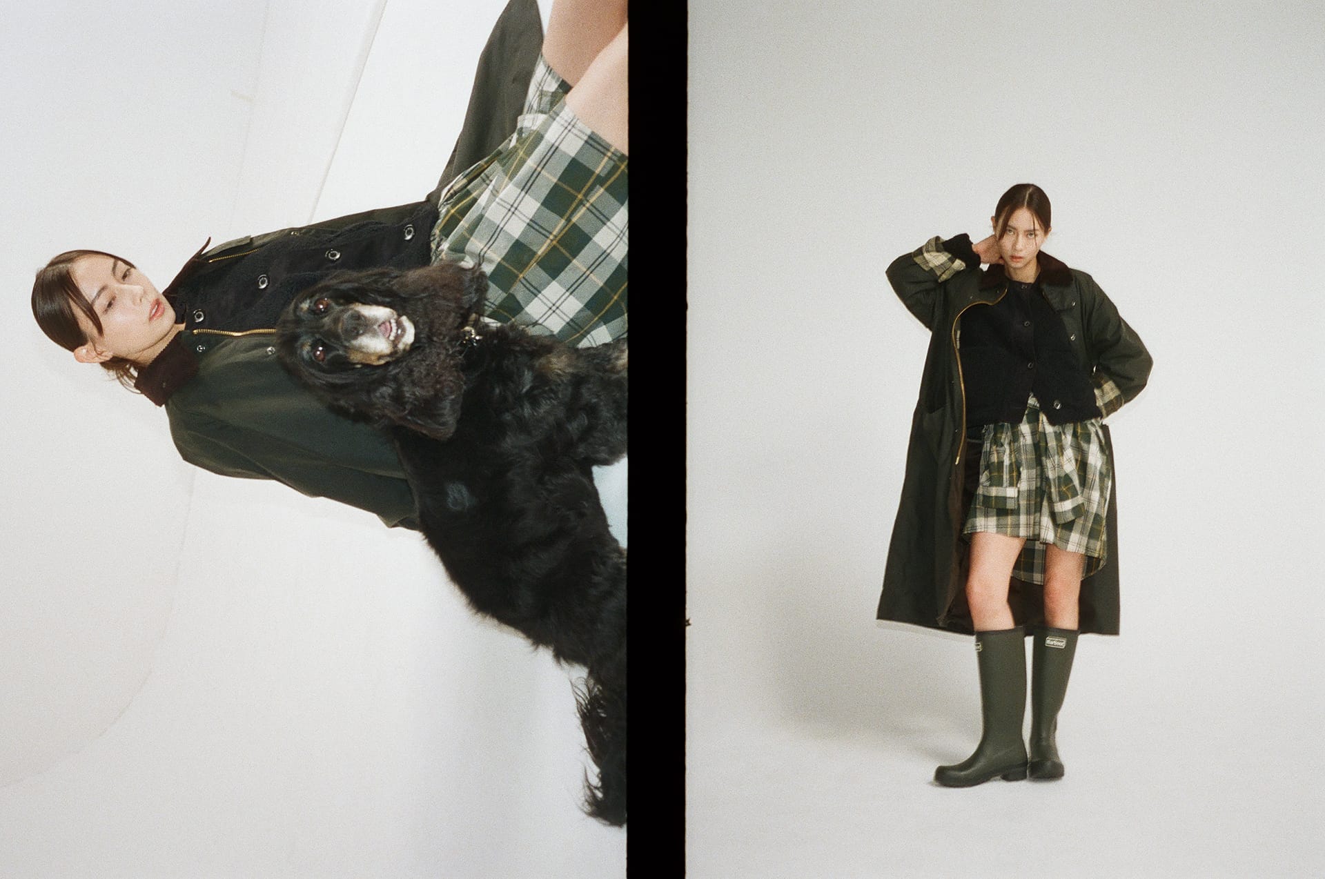 マルチクリエイターのローレン・サイが纏う、バブアーのワックスジャケット イメージ12