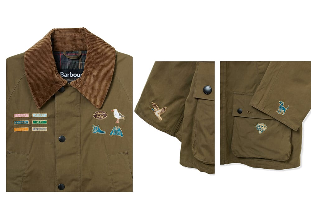 バブアー新作ピンズ