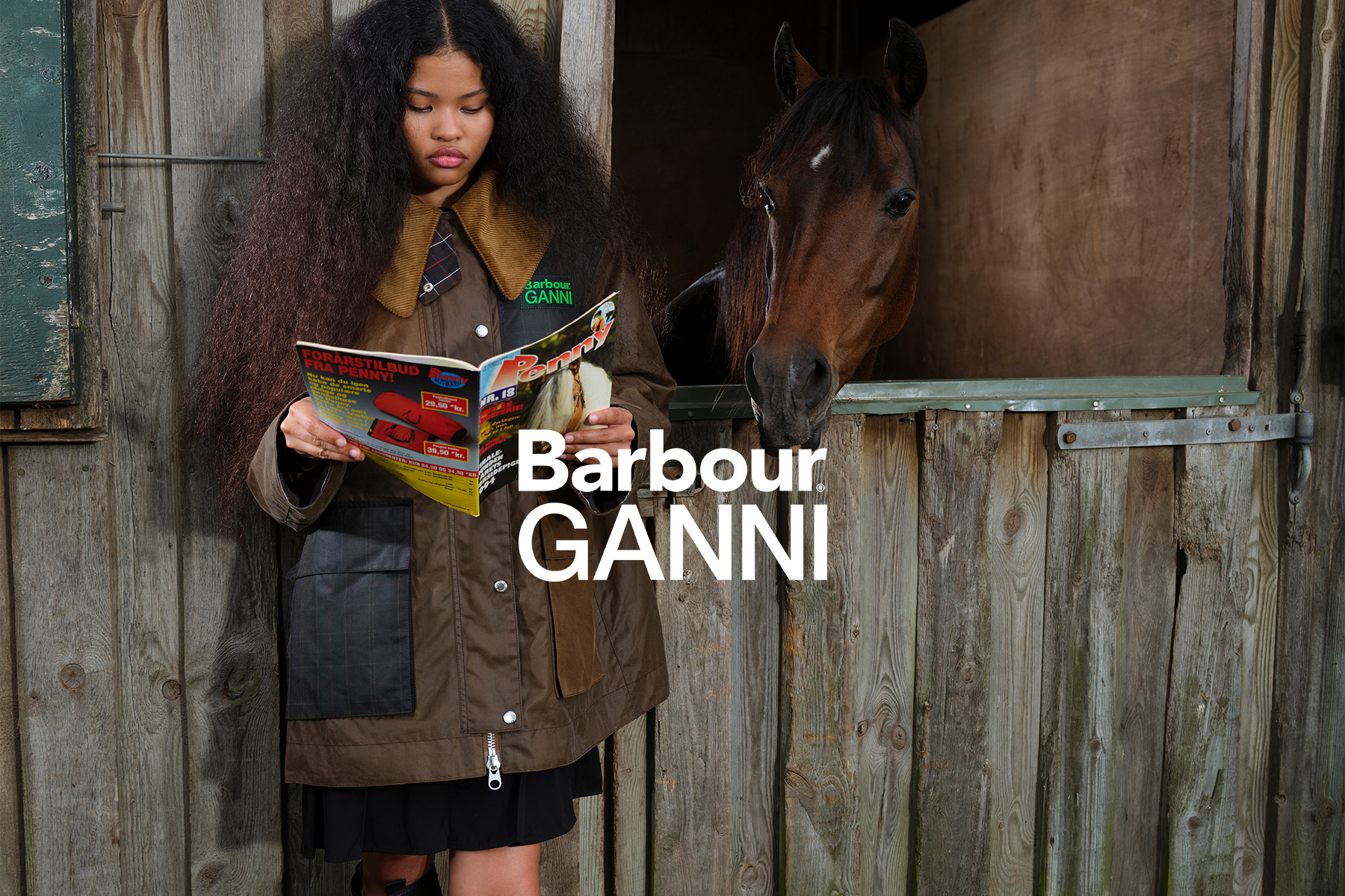 Barbour GANNI October 30 2024 Launch